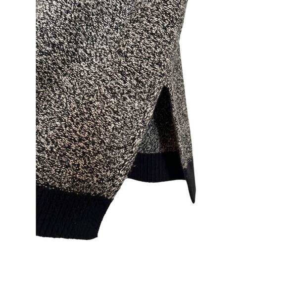 Loft Small Gray Layering Knit Sleeveless Cowl Neck Sweater Preppy Fall Work Vest - Picture 4 of 10